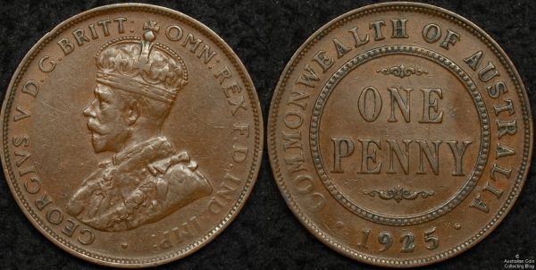 Commonwealth of Australia Kangaroo One Penny Value