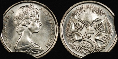 Curved Clipped Planchet Error Coins - The Australian Coin Collecting Blog