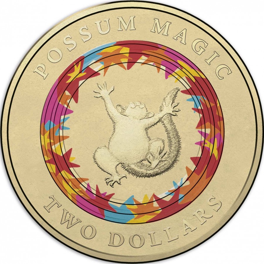 Possum Magic Week 3 Coloured 2 Coin The Australian Coin Collecting Blog