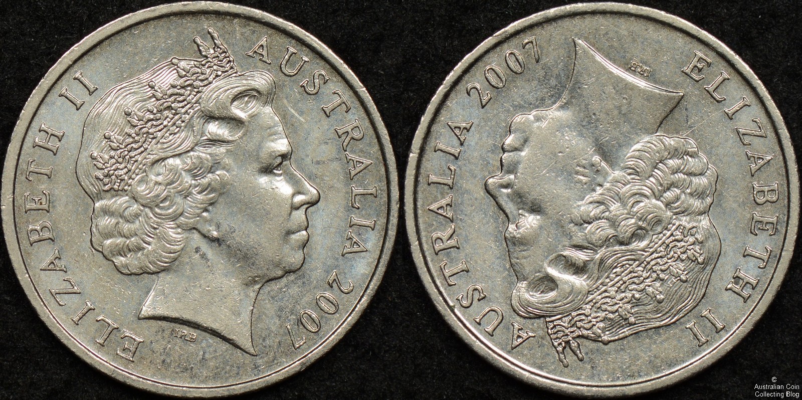 2007 Double Headed Australian 5 Cent Coin - The Australian Coin