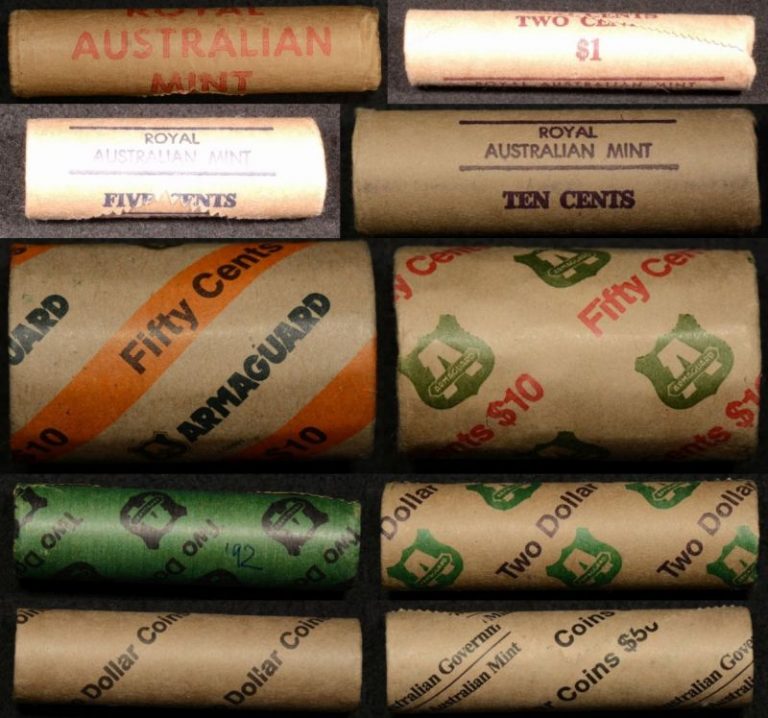 How Many Coins in a Roll? The Australian Coin Collecting Blog